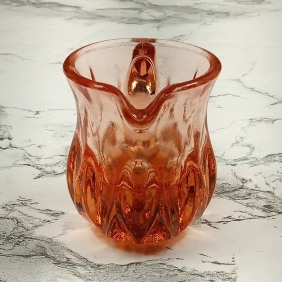 Degenhart Glass Mini Pitcher Trinket Paperweight Toothpick Vtg - Picture 5 of 7